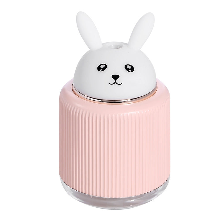 Light Pet Humidifier USB Night Light Home Bedside Lamp Sleep Mute Energy-saving Lamp(Pink Rabbit) - Home & Garden by buy2fix | Online Shopping UK | buy2fix