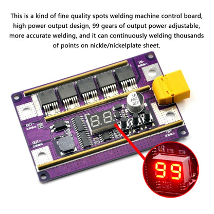 Lead-Acid Battery Version 12V Digital Display DIY Battery Spot Welding Machine Pen Control, Style:6 Square Pen - Home & Garden by buy2fix | Online Shopping UK | buy2fix