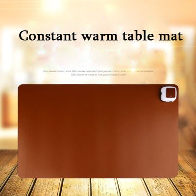 220V Electric Hot Plate Writing Desk Warm Table Mat Blanket Office Mouse Heating Warm Computer Hand Warmer Desktop Heating Plate, Color:Little Girl, CN Plug - Mouse Pads by buy2fix | Online Shopping UK | buy2fix