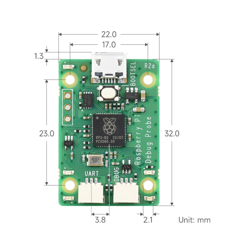 Waveshare For Raspberry Pi USB Debug Probe Module - Modules Expansions Accessories by WAVESHARE | Online Shopping UK | buy2fix