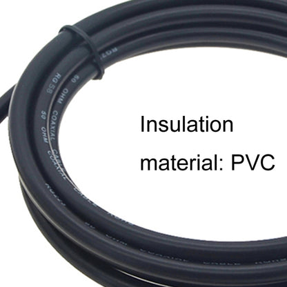 SMA Female To RP-SMA Male RG58 Coaxial Adapter Cable, Cable Length:10m - Connectors by buy2fix | Online Shopping UK | buy2fix