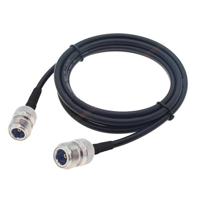 N Female To N Female RG58 Coaxial Adapter Cable, Cable Length:1.5m - Connectors by buy2fix | Online Shopping UK | buy2fix