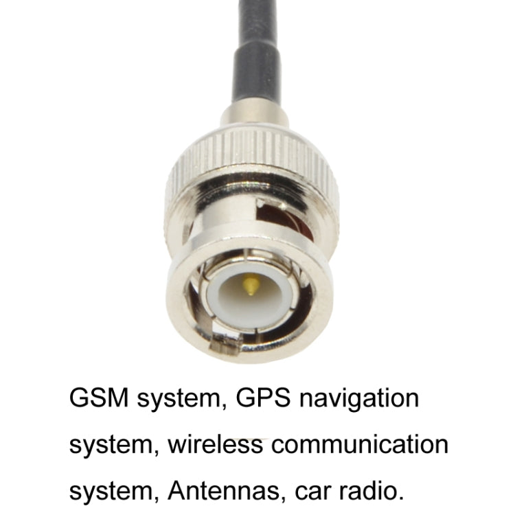 BNC Male To UHF Female RG58 Coaxial Adapter Cable, Cable Length:10m - Connectors by buy2fix | Online Shopping UK | buy2fix