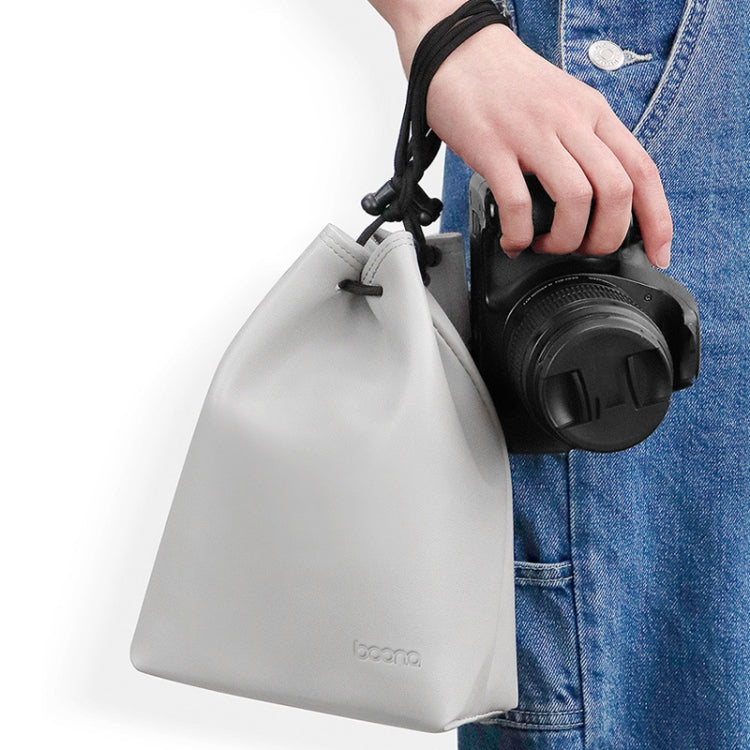 Baona Camera Bag Lens Drawstring Pouch, Size: Medium(Blue) - Camera Accessories by Baona | Online Shopping UK | buy2fix