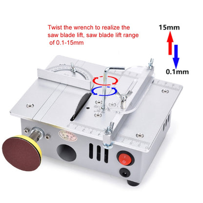 S6  96W Multifunctional Model Desktop Mini Table Saw Cutter,Spec: High-end Version(EU Plug) - Electric Saws & Accessories by buy2fix | Online Shopping UK | buy2fix