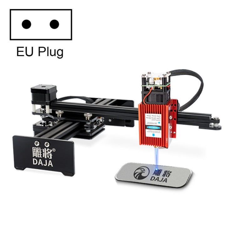 DAJA D2 15W Stainless Steel Metal Automatic CNC Small Portable Laser Engraving Machine(EU Plug) - DIY Engraving Machines by DAJA | Online Shopping UK | buy2fix