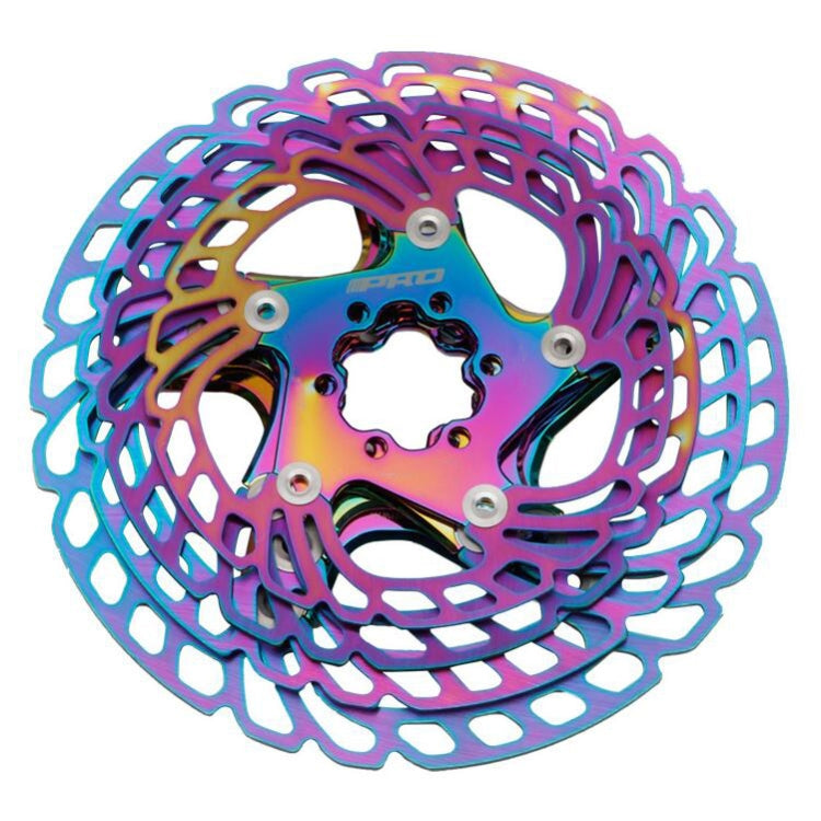 IIIPRO Floating Disc Road Mountain Bike Six Nail Disc Brake Disc, Size:160mm(Colorful) - Others by IIIPRO | Online Shopping UK | buy2fix