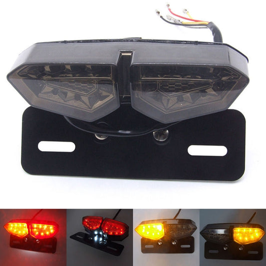 Motorcycle Multi-function Modified LED Tail Light With Brake And Steering Integrated Light - Signal Lights by buy2fix | Online Shopping UK | buy2fix