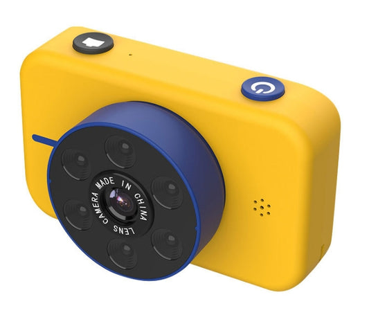 4K HD Mini Children Camera Front and Rear Dual Camera 50 Million Pixel Digital Camera(Yellow) - Children Cameras by buy2fix | Online Shopping UK | buy2fix