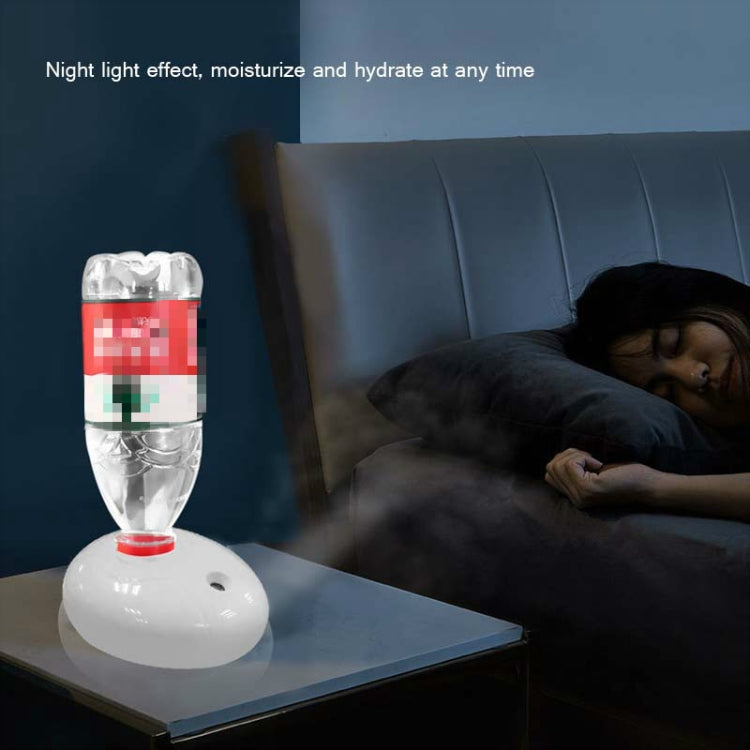 Portable Mini Ultrasonic Desktop Air Humidifier USB Household Mineral Water Bottle Humidifier - Home & Garden by buy2fix | Online Shopping UK | buy2fix