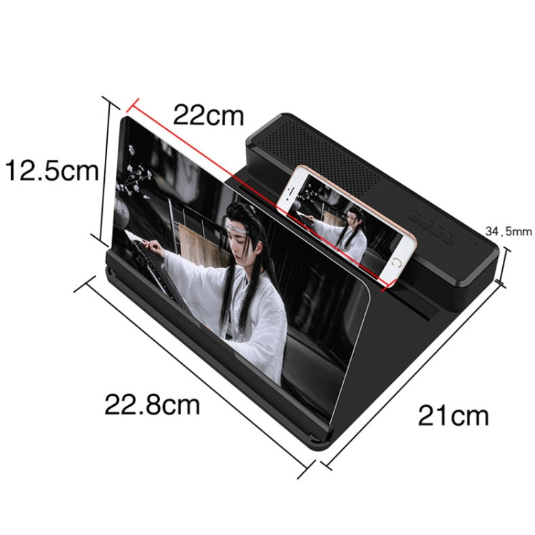 21x 12 inch 3D Mobile Phone Screen Magnifier - Screen Magnifier by buy2fix | Online Shopping UK | buy2fix