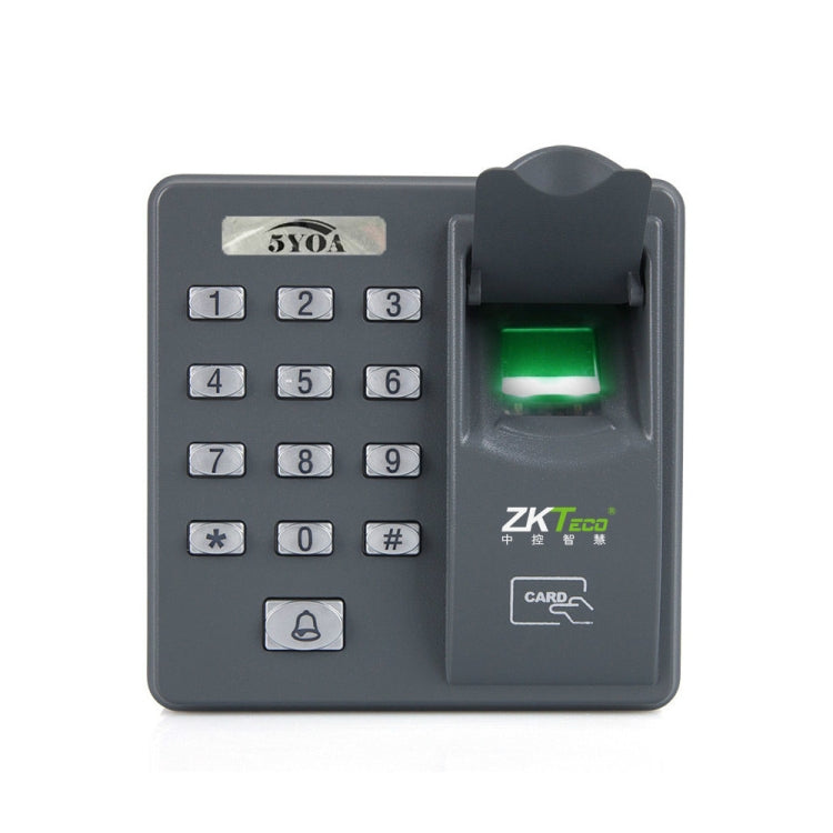 ZKTeco X6 Fingerprint All-in-one Password Swipe Access Control Machine Intelligent Office Access Control System - Security by buy2fix | Online Shopping UK | buy2fix