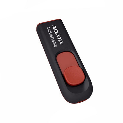 ADATA C008 Car Office Universal Usb2.0 U Disk, Capacity: 16 GB(Red) - USB Flash Drives by ADATA | Online Shopping UK | buy2fix