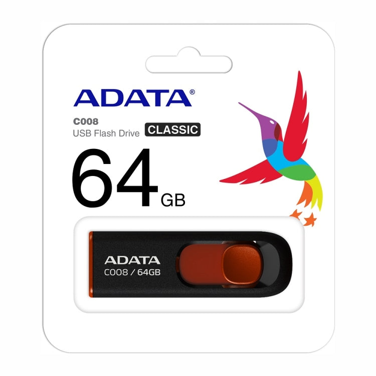 ADATA C008 Car Office Universal Usb2.0 U Disk, Capacity: 64GB(Blue) - Computer & Networking by ADATA | Online Shopping UK | buy2fix