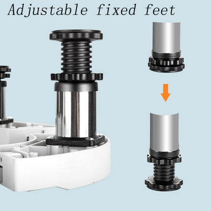 Round Air Conditioner Base Stainless Steel Stretchable Heightening Bracket, Specification:8-Legs Highten 10cm - Home & Garden by buy2fix | Online Shopping UK | buy2fix