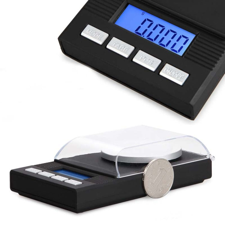 10g/0.001g High-Precision Portable Jewelry Scale  Mini Electronic Scale Precision Carat Electronic Scale - Jewelry Scales by buy2fix | Online Shopping UK | buy2fix