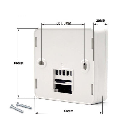 HY02B05-2BW  Programmable Wall-Hung Boiler Thermostat Temperature Controller - Consumer Electronics by buy2fix | Online Shopping UK | buy2fix