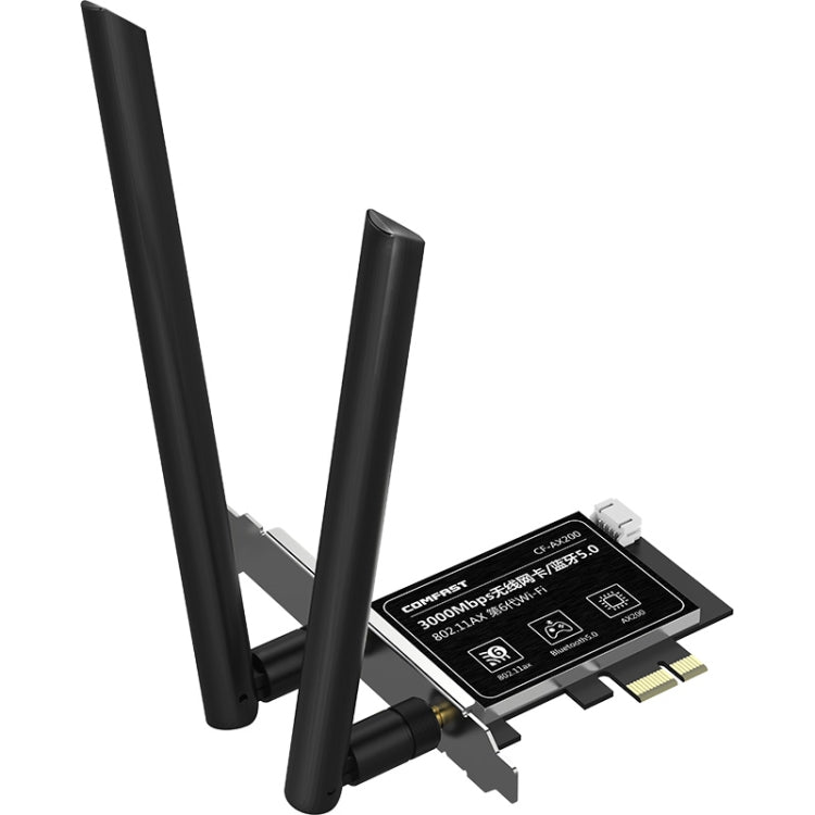 COMFAST Gaming Game 3000Mbps Gigabit Dual-Frequency Wireless Desktop Computer PCIE Wireless Network Card, Coverage: AX200 - Computer & Networking by COMFAST | Online Shopping UK | buy2fix