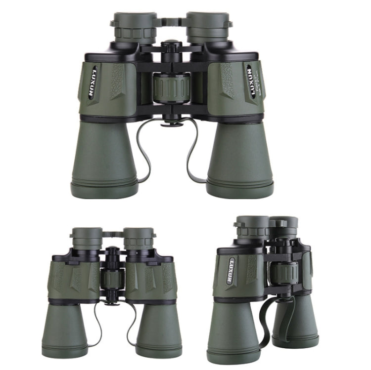Luxun 20X50 Outdoor Binoculars  Low Light Night Vision Non-Infrared High Power Binoculars(ArmyGreen) - Binoculars by LUXUN | Online Shopping UK | buy2fix