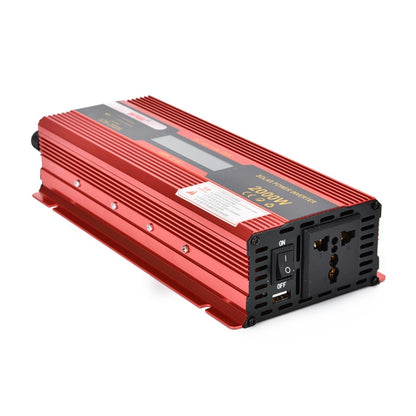 XUYUAN 2000W Car Battery Inverter with LCD Display, Specification: 12V to 220V -  by XUYUAN | Online Shopping UK | buy2fix
