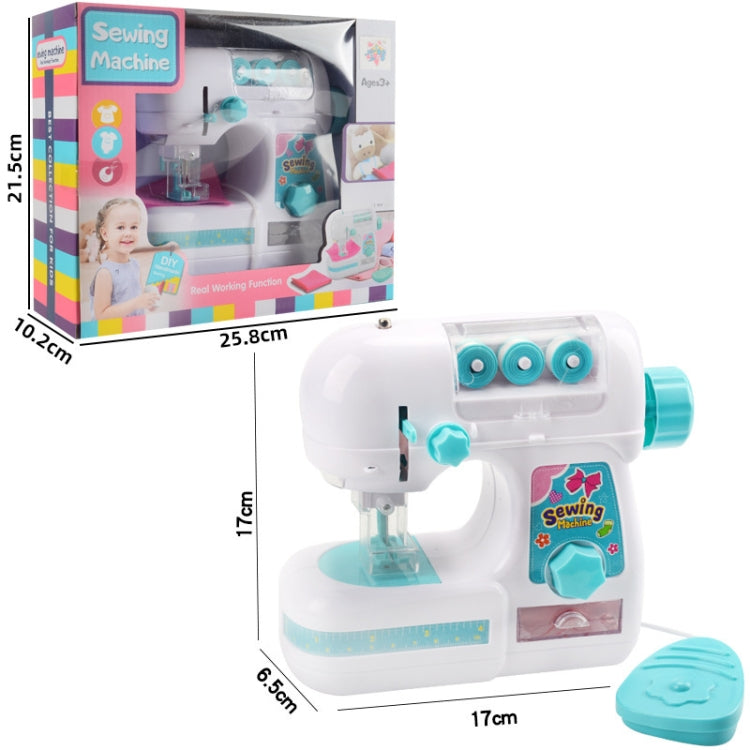 7923 Small Size Girls Electric Sewing Machine Small Home Appliances Toys Children Play House Toy - Pretend Play Toys by buy2fix | Online Shopping UK | buy2fix