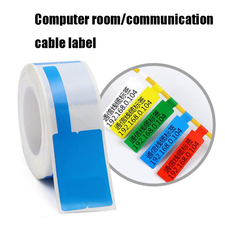 Printing Paper Cable Label For NIIMBOT B50 Labeling Machine(03T-Red) - Printer Accessories by NIIMBOT | Online Shopping UK | buy2fix