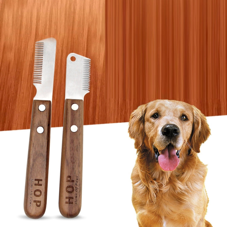HOP Terrier Dog Plucking Knife Pet Grooming & Shaving Tool(CS276 Right Hand) - Home & Garden by buy2fix | Online Shopping UK | buy2fix