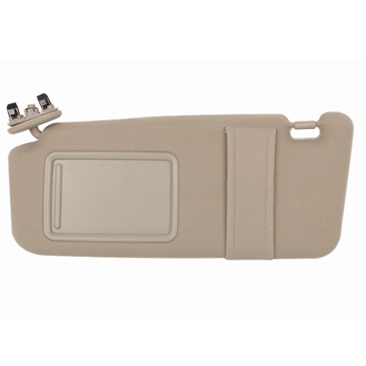 Left Driver Side Sun Visor With Mirror Driving Position Sun Visor For Toyota Camry 2007-2011(Beige) - Interior Mirrors by buy2fix | Online Shopping UK | buy2fix