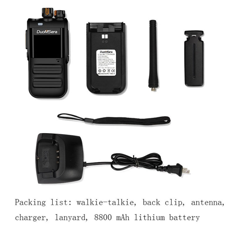 DuoMSera Outdoor Handheld Civil Waterproof High-Power Wireless Walkie-Talkie - Handheld Walkie Talkie by DuoMSera | Online Shopping UK | buy2fix