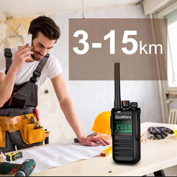 DuoMSera Outdoor Handheld Civil Waterproof High-Power Wireless Walkie-Talkie - Handheld Walkie Talkie by DuoMSera | Online Shopping UK | buy2fix