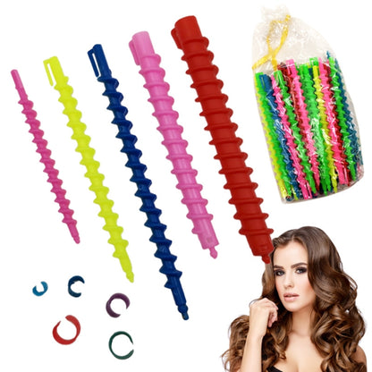 3 Sets Hairdressing Curly Hair Perm Cold Perm Screw Bar Hair Salon Supplies Color Random Delivery, Specification: Medium Core - Hair Trimmer by buy2fix | Online Shopping UK | buy2fix