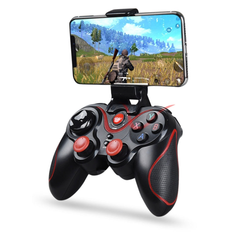 S6 Wireless Bluetooth Game Controller Handle With Bracket & Receiver For Android / IOS / PC - Controller Gamepad by buy2fix | Online Shopping UK | buy2fix