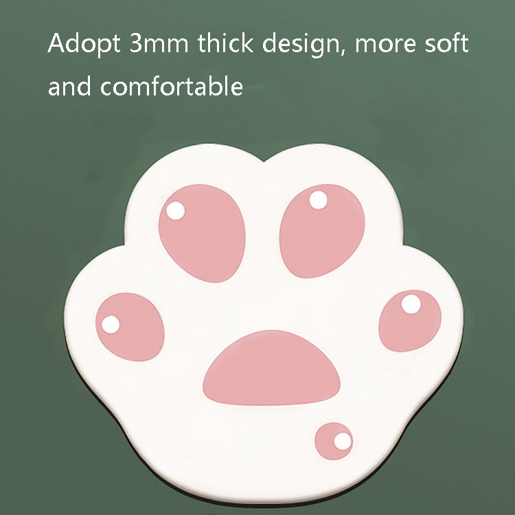 3 PCS XH12 Cats Claw Cute Cartoon Mouse Pad, Size: 280 x 250 x 3mm(Brown) - Mouse Pads by buy2fix | Online Shopping UK | buy2fix