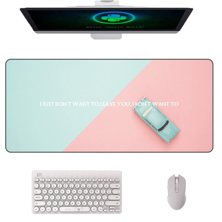 300x800x3mm AM-DM01 Rubber Protect The Wrist Anti-Slip Office Study Mouse Pad( 29) - Mouse Pads by buy2fix | Online Shopping UK | buy2fix