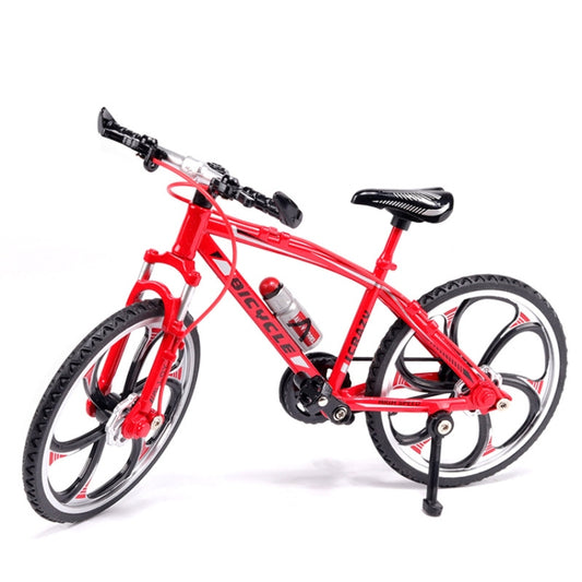 1:8 Scale Simulation Alloy Bicycle Model Mini Bicycle Toy Decoration(Mountain Bike-Red) - Model Toys by buy2fix | Online Shopping UK | buy2fix