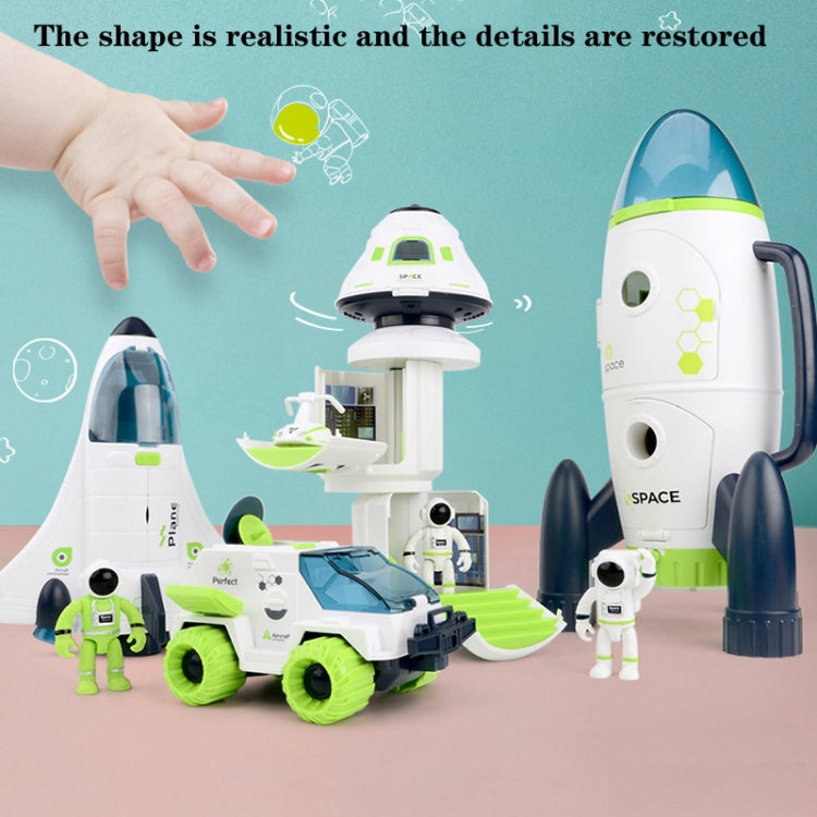 Simulation Sound And Light DIY Assembled Aviation Model Science And Education Toys, Colour: Return Cabin - Model Toys by buy2fix | Online Shopping UK | buy2fix