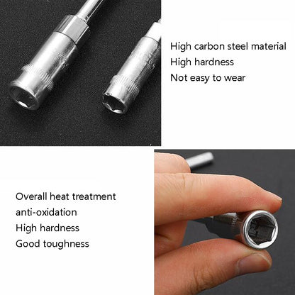 4 PCS T-Wrench Car Assembly Repair Sleeve Wrench Hexagon Lengthening Socket, Specification: 13mm - In Car by buy2fix | Online Shopping UK | buy2fix