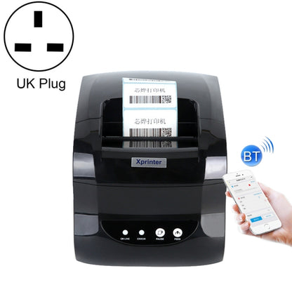 Xprinter XP-365B 80mm Thermal Label Printer Clothing Tag Supermarket Barcode Printer, Plug: UK Plug(Bluetooth Version) - Printer by Xprinter | Online Shopping UK | buy2fix