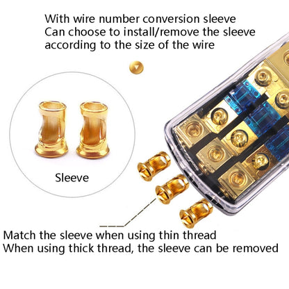 Car Audio Modification Fuse Holder Fuse Liner Fuse Splitter, Specification: 1 In 4 Out - In Car by buy2fix | Online Shopping UK | buy2fix