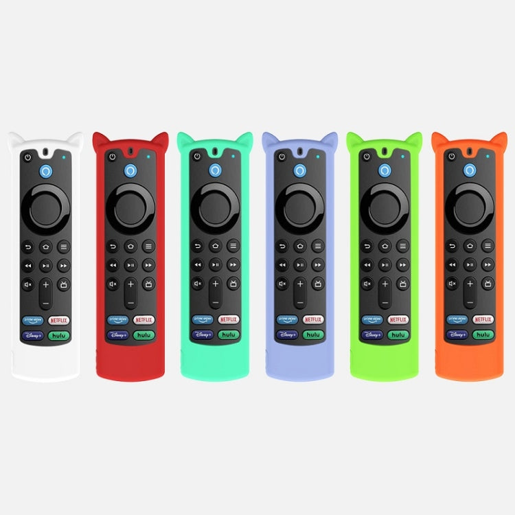 2 PCS Y26 Remote Control Case For Amazon ALEXA Voice Remote 3rd Gen(Luminous Green) - Consumer Electronics by buy2fix | Online Shopping UK | buy2fix