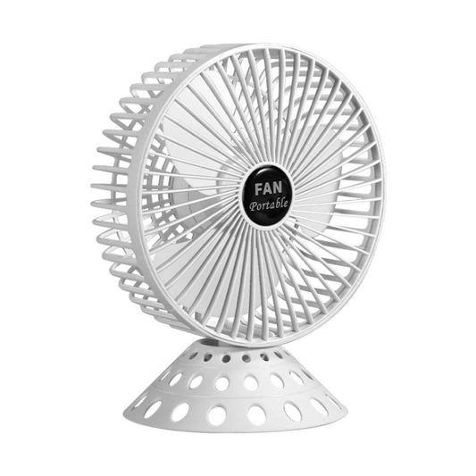 USB Desktop Fan Mini Home Dormitory Portable Fan, Colour: 6 Inch (White) - Consumer Electronics by buy2fix | Online Shopping UK | buy2fix