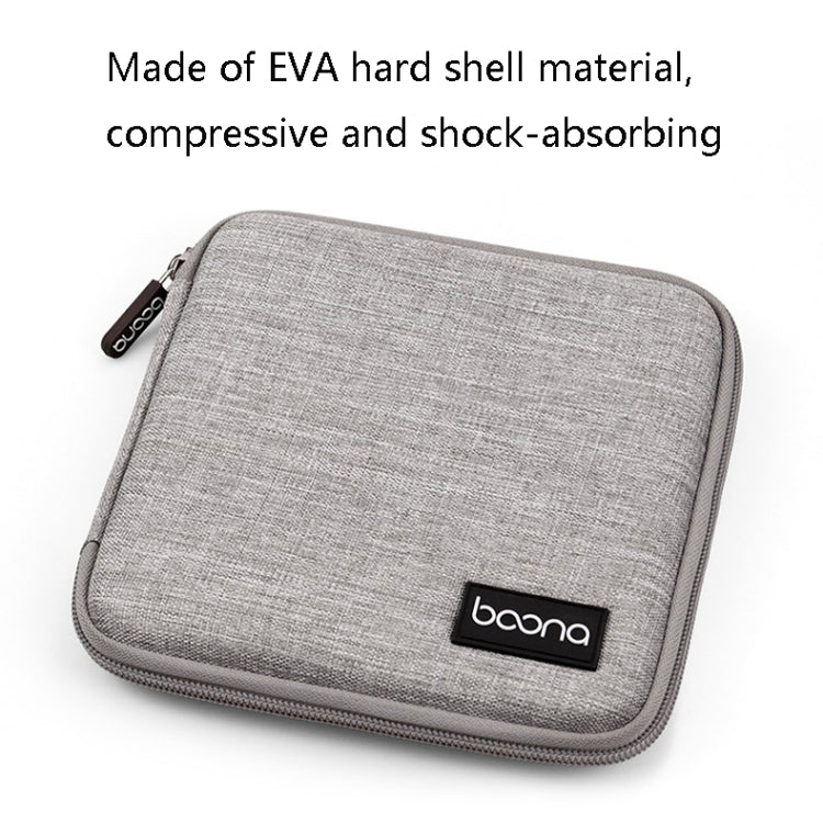 Baona BN-F021 Car Home DVD CD Storage Bag Game CD Storage Bag For PS4(Grey) - Bags by Baona | Online Shopping UK | buy2fix