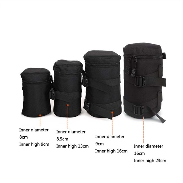 5603 Wear-Resistant Waterproof And Shockproof SLR Camera Lens Bag, Size: S(Black) - Camera Accessories by buy2fix | Online Shopping UK | buy2fix