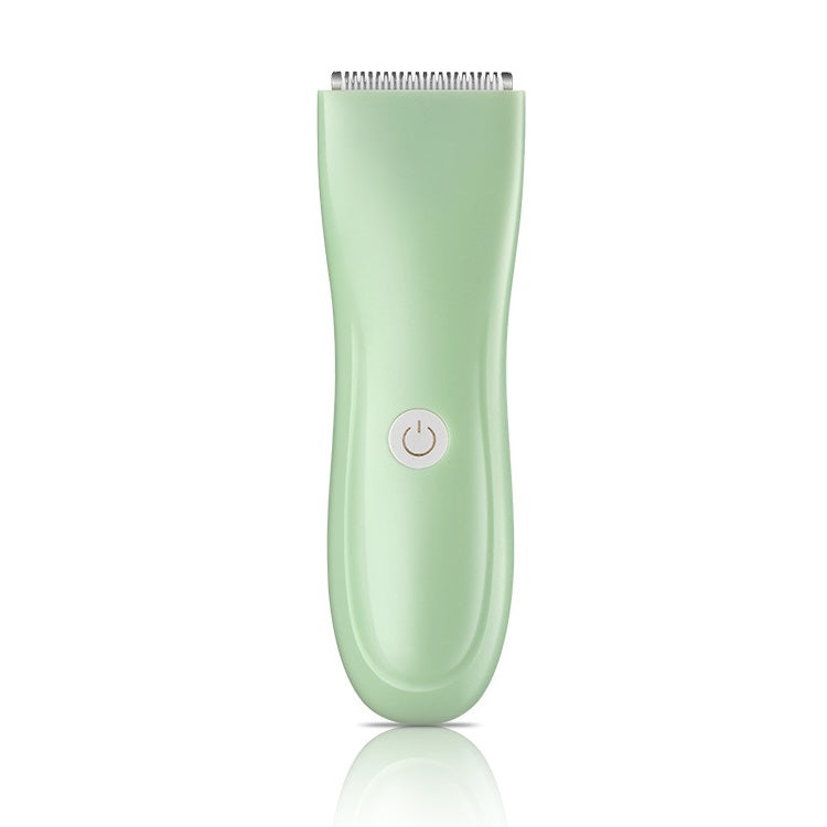 Infant And Children Hair Clipper Electric Hair Clipper Rechargeable Shaving Cutter(Green) - Hair Trimmer by buy2fix | Online Shopping UK | buy2fix