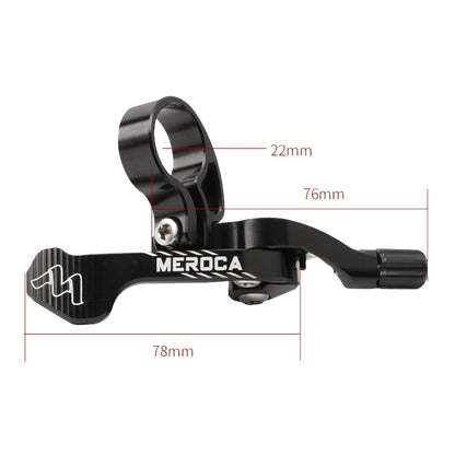 MEROCA Bicycle Telescoping Pipeline Controller Lifting Sitting Pipeline Control Switch(Black Red) - Outdoor & Sports by buy2fix | Online Shopping UK | buy2fix