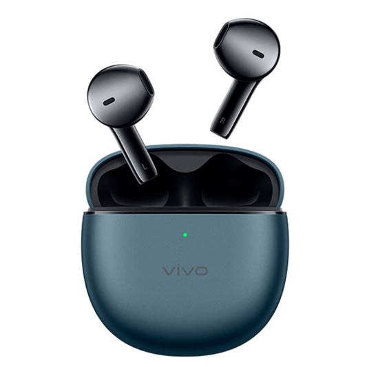 vivo TWS Air Half In-Ear Wireless Dual Microphone AI Call Noise Reduction Bluetooth Earphones(Blue) - TWS Earphone by vivo | Online Shopping UK | buy2fix