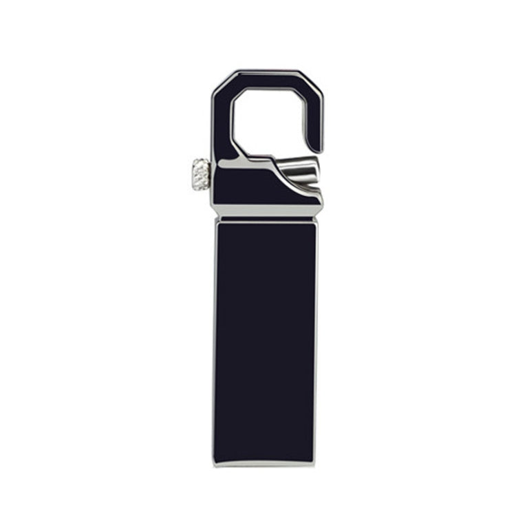 ZHP250 USB 2.0 Keychain Waterproof USB Flash Drive, Capacity:16GB(Gun Color) - USB Flash Drives by buy2fix | Online Shopping UK | buy2fix