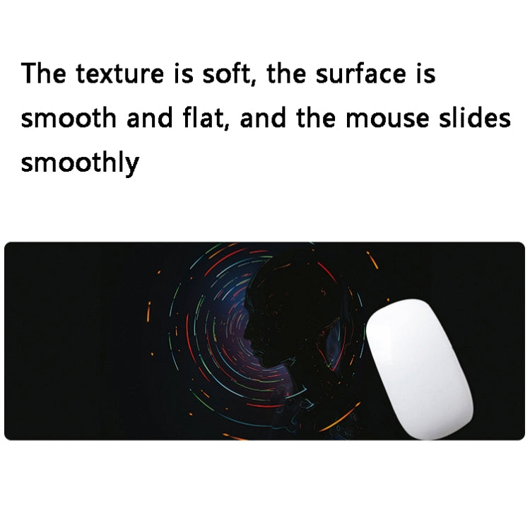 Hand-Painted Fantasy Pattern Mouse Pad, Size: 400 x 900 x 2mm Seaming(4 Tree Scenery) - Mouse Pads by buy2fix | Online Shopping UK | buy2fix