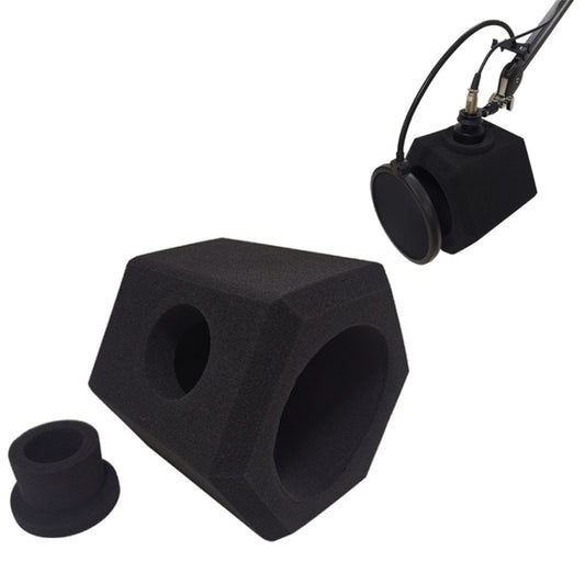 TEYUN Small Microphone Recording Noise Reduction Soundproof Cover - Consumer Electronics by TEYUN | Online Shopping UK | buy2fix