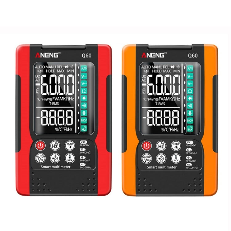 ANENG Automatic Intelligent High Precision Digital Multimeter, Specification: Q60 Intelligent(Red) - Consumer Electronics by ANENG | Online Shopping UK | buy2fix
